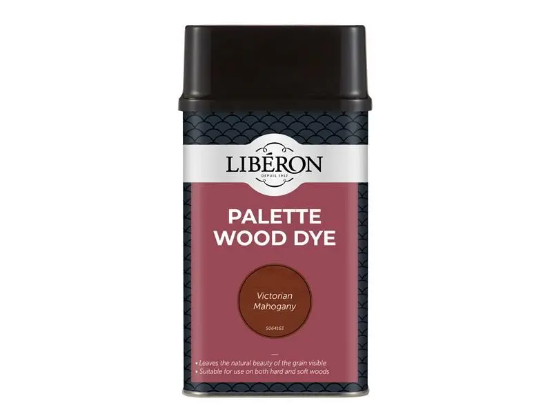 Liberon Palette Wood Dye - Victoria Mahogany 500ml