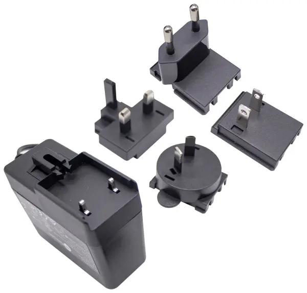 International Plug In Power Supply, 5V 4A, 2.1mm Plug