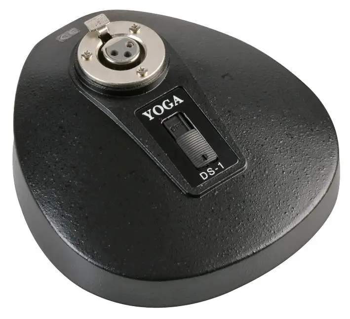 PULSE Suporte de Microfone Gooseneck XLR com Base Comutada