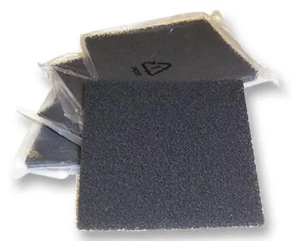 DURATOOL Ανταλλακτικοί Φίλτρα Άνθρακα για Εξατμιστές Καπνού, Συσκευασία 5 τεμ.