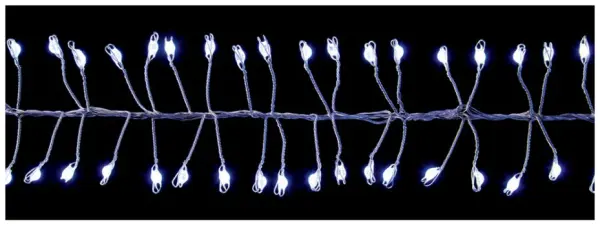 RARAION LED Στροφιγγόφωτα Πόρτας, Λευκά LED 5.4m