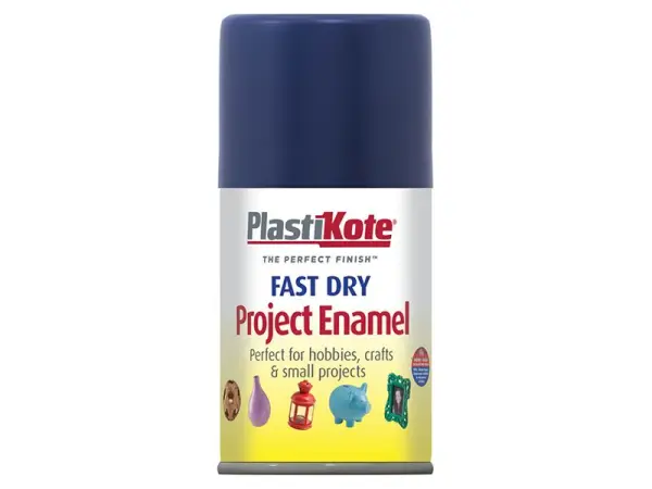 PlastiKote Tinta em Spray Esmalte de Secagem Rápida, Azul Noite, 100ml