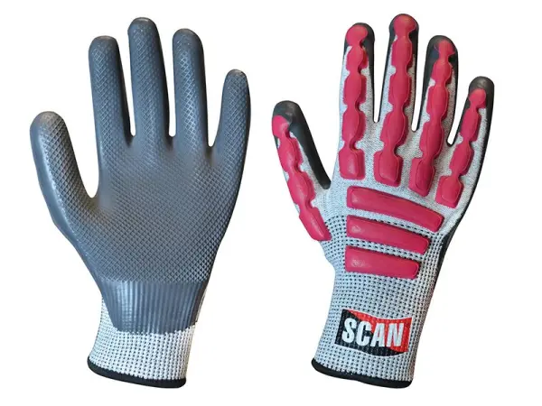 Scan Anti-Impact Latex Cut 5 Handschuhe - XXL (Größe 11)