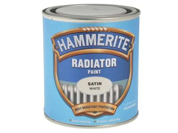 Hammerite Heizkörperfarbe Satin Weiß 500ml