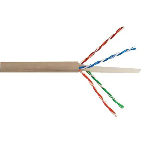PRO POWER Cat6a UTP Cable 305m Reel Grey 23AWG
