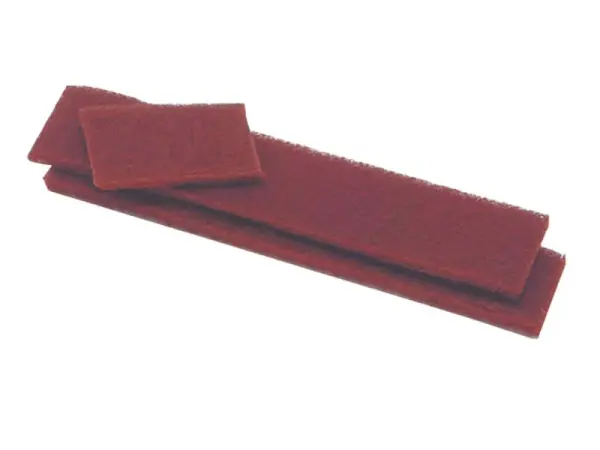 Monument 3025R 클린 & 폴리쉬 패드, 50x250mm, 중간 그리트 (6개입)