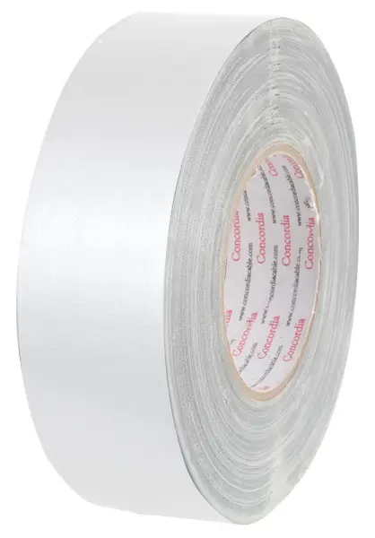 PRO POWER Waterproof Cloth Gaffer Tape Premium 50mm x 50m Matt - White