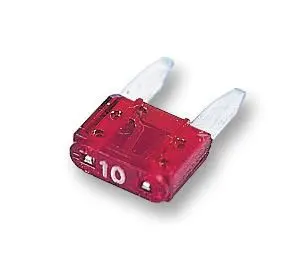 LITTELFUSE Automotive Mini Blade Fuse, 5 Pack - 10A
