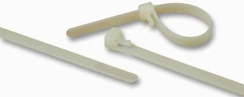 PRO POWER Reusable Cable Ties 150mm x 7.6mm, Nylon, Pack of 100