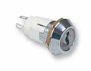 LORLIN SPDT Keylock Switch, 2 Position, Random Key