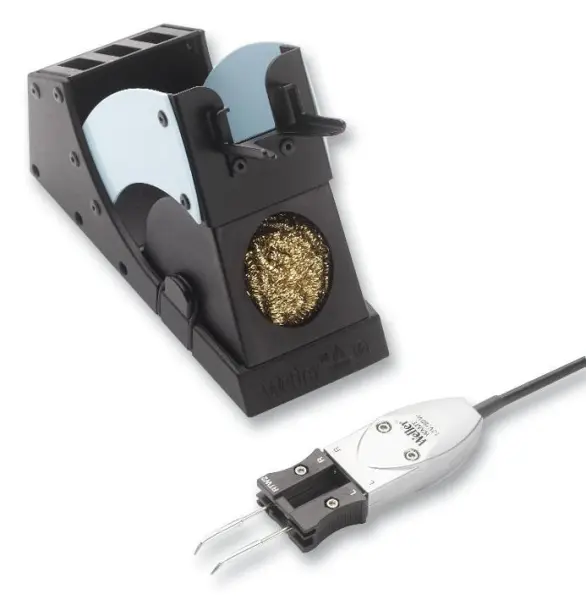 WELLER - Set Penyahsolderan Mikro (Tweezer & Stand) untuk Stesen WX 80W 12V 450