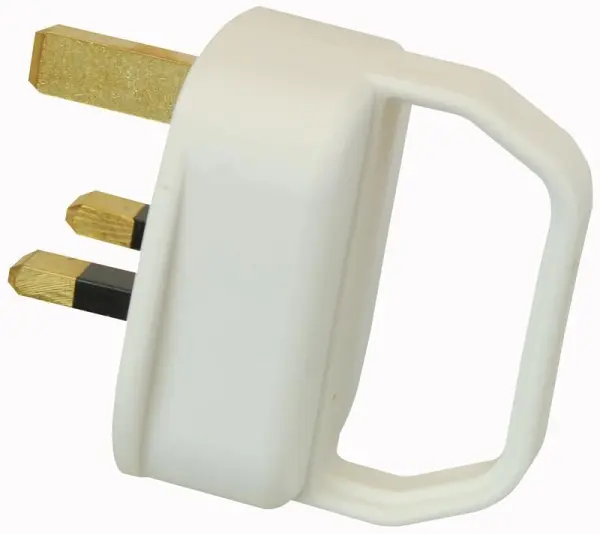 PRO ELEC Enchufe Easy Pull 5A Blanco