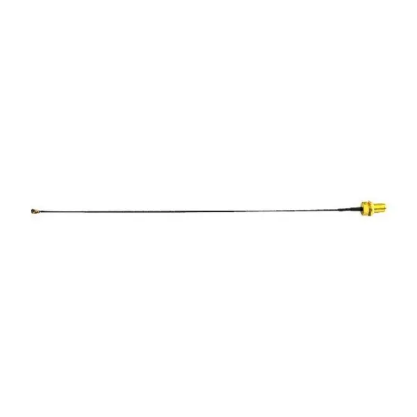 TAOGLAS SMA Bulkhead Jack to 90 Degree U.FL Plug, 50 Ohm Coax Cable, 200mm - 1.32mm