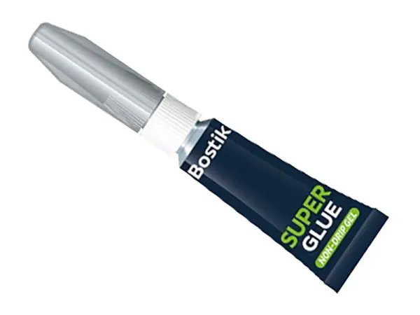 Bostik Superglue Non-Drip Gel, 3g Tube