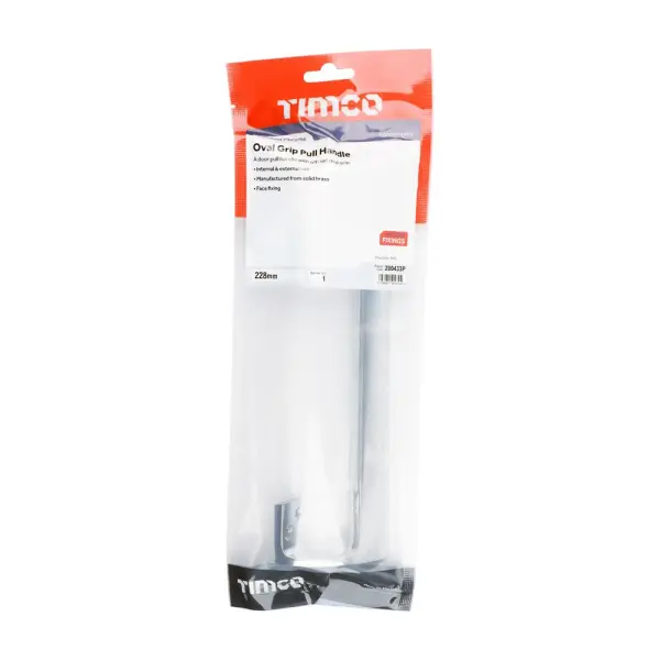 Timco Pemegang Tarik Oval Grip - Krom Polished