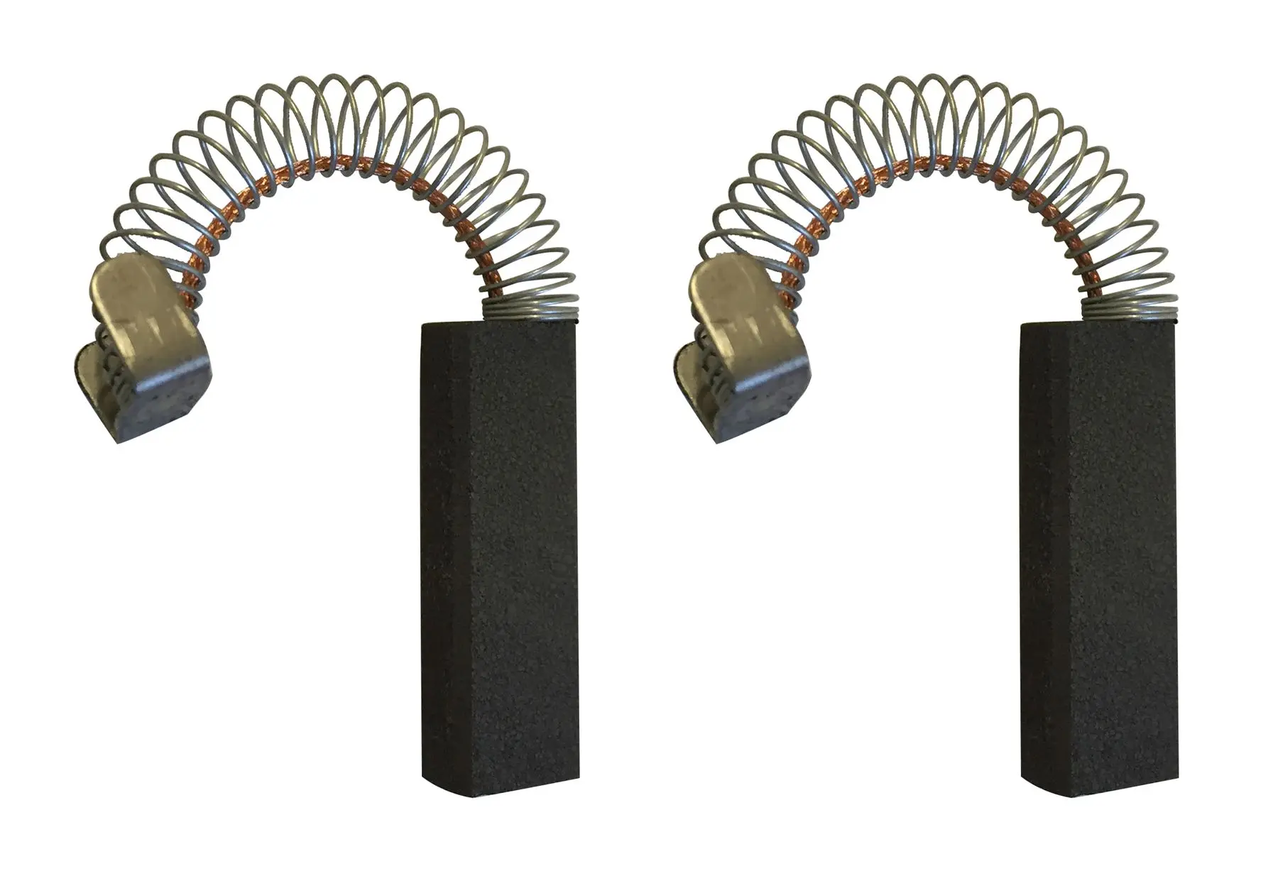 CarbonBr 2x Koolstofborstels voor Stofzuiger, 6,25 x 10 x 30mm