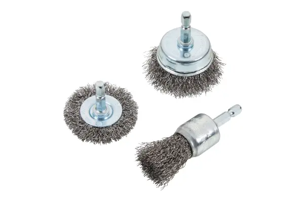 Blue Spot Tools 3件套六角柄钢丝杯刷套装