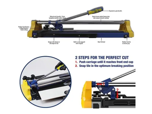 Vitrex Perfect Cut Manual Tile Cutter - 610mm
