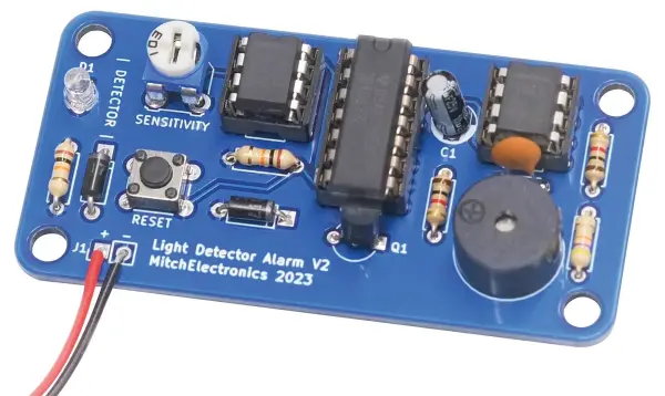 MITCHELECTRONICS Light Alarm Project Kit