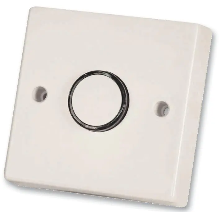 ETERNA Interrupteur Temporisé, 12 Sec à 12 Min, IP20, Blanc ABS