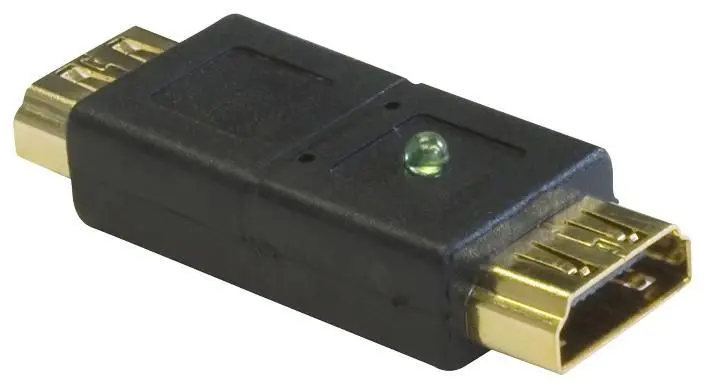 Coupleur HDMI femelle CLEVER LITTLE BOX avec DEL bleue