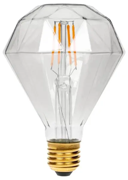 PRO-LITE 4W Diamond Filament LED Bulb, E27, 1800K, 360lm