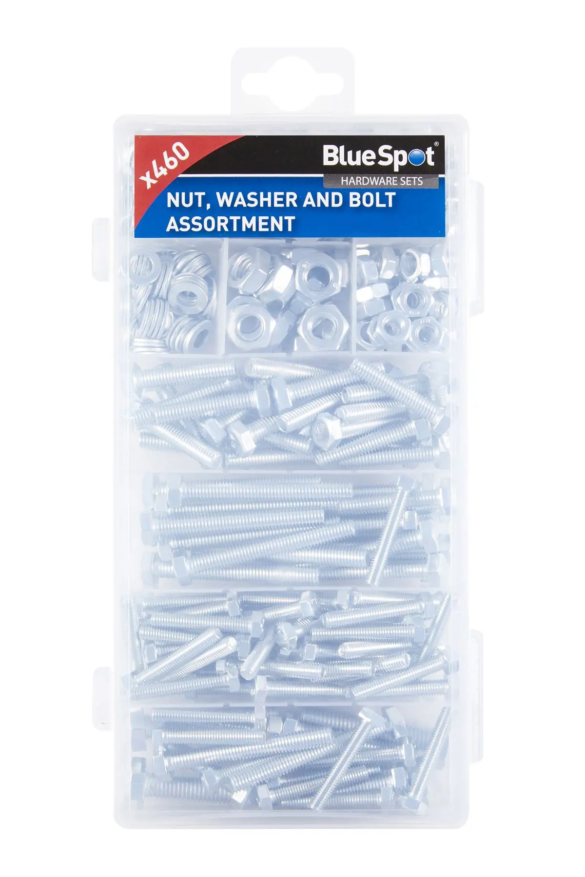Blue Spot Tools - Kit de 460 pièces (Boulons, Écrous, Rondelles)