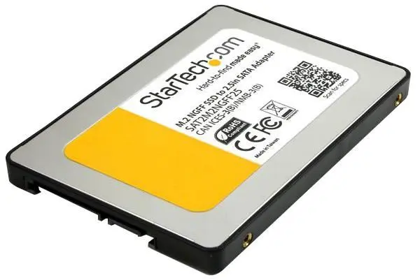 StarTech Převedka M.2 NGFF SSD na 2,5″ SATA III s krytem
