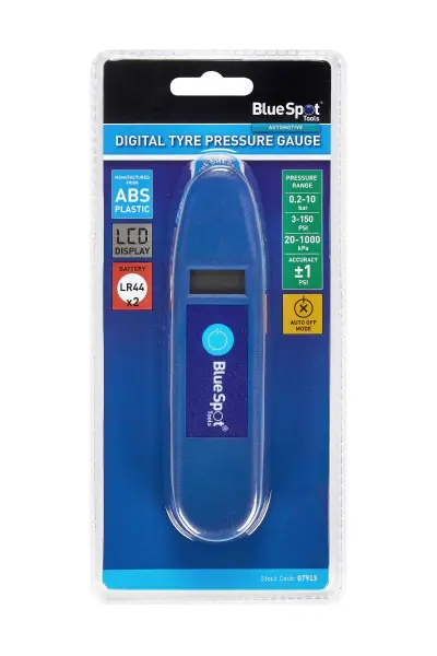 Blue Spot Tools - Pengukur Tekanan Tayar Digital