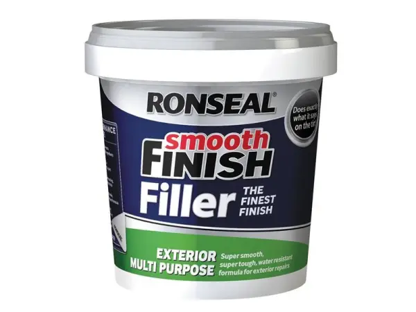 Ronseal Smooth Finish Exterior Multipurpose Ready Mix Filler 1.2kg