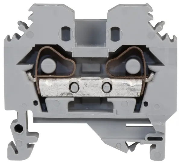 WAGO Limited 2 Conductor Through DIN Rail Terminal Block 41A 800V