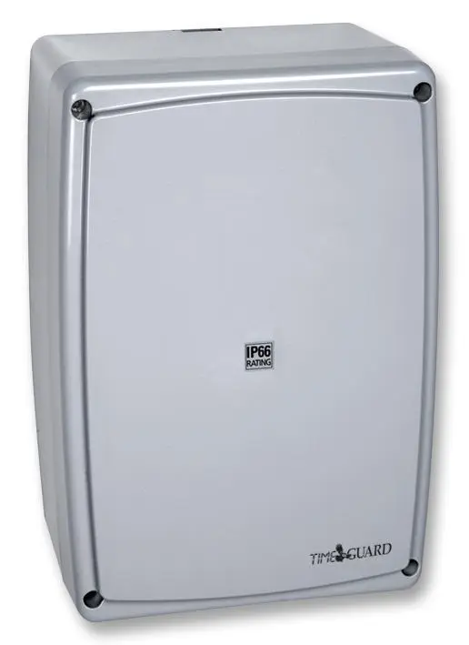 TIMEGUARD Scatola Elettrica Esterna 2x 13A IP66, Grigio, 230mm