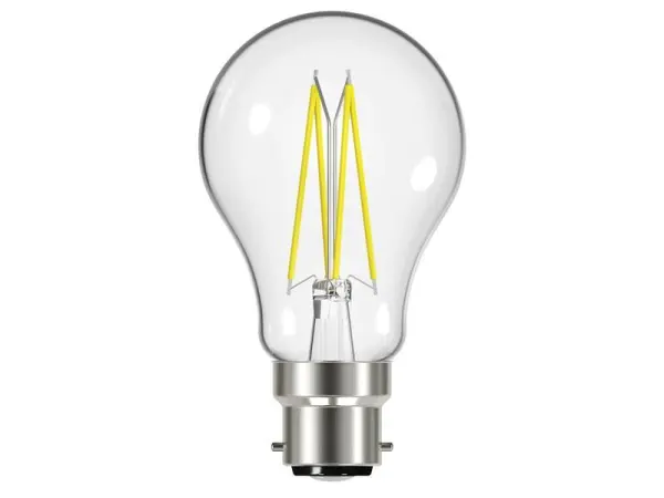 Energizer® LED Ampoule GLS à filament B22 Dimmable, Blanc chaud, 7.2W, 806 lm