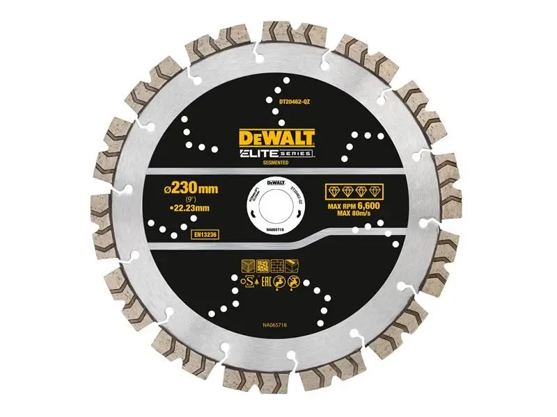 DEWALT ELITE SERIES - Disque diamant segmenté 230 x 22,2mm