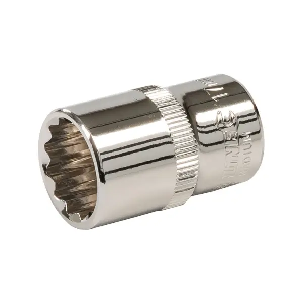 Silverline 17mm 1/2&#34; Drive 12-Point Metric Socket