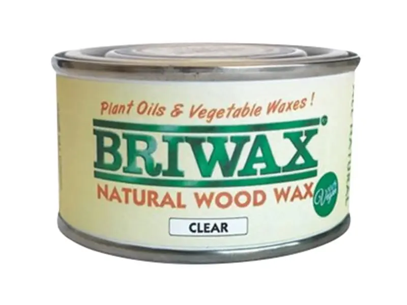 Briwax Natural Wood Wax, 125g, Vegan