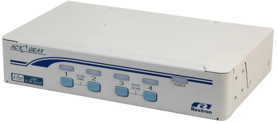 PRO SIGNAL USB 4-Port KVM Switch für PC/Mac