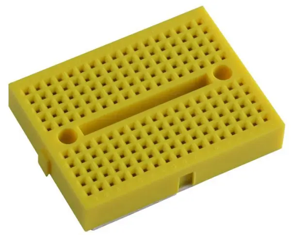 CYNTECH Μικρό Breadboard, 170 Σημεία Σύνδεσης, ABS, Κίτρινο
