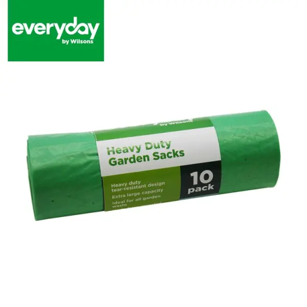 Wilsons Heavy Duty Garden Sacks, 85 Litre, Pack of 10