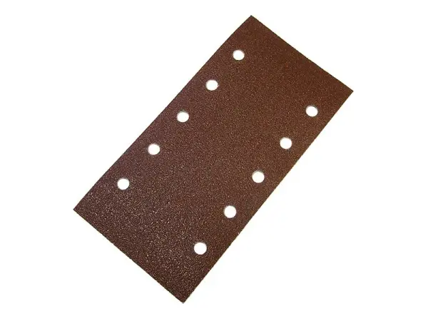 Faithfull Aluminium Oxide Sanding Sheets 115x280mm, Assorted Grit (Pack of 5)