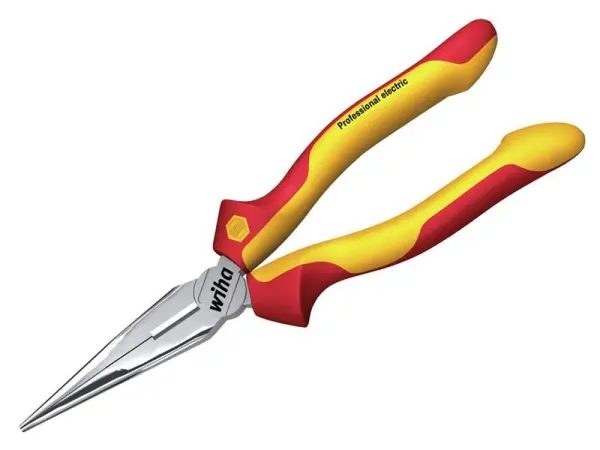 Wiha Professional Electric Needle Nose Pliers, 200mm