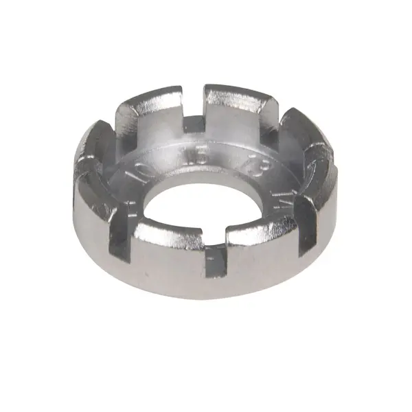 Silverline Spoke Key, 10-15 Gauge, Chrome-Plated