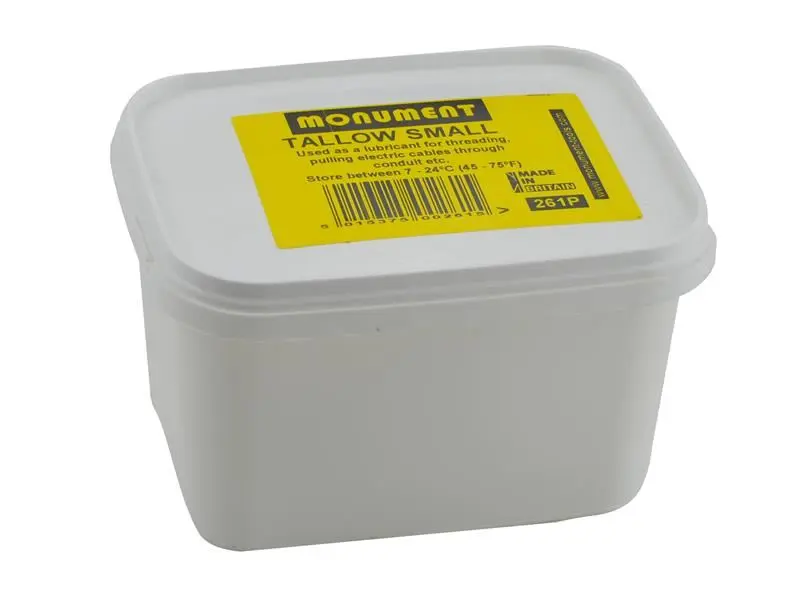 Lubrifiant pour conduits Monument 261P, Graisse de suif blanche, 275g