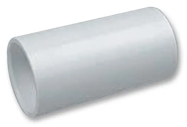 PRO POWER Giunto Diritto per Condotto Rotondo da 20mm, Bianco