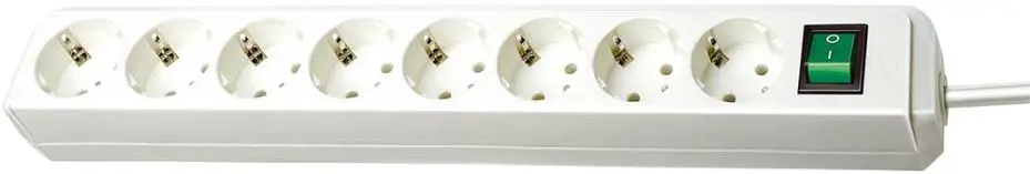 BRENNENSTÜHL Eco-Line Sreang Sínte 8-Gang, 3m, Bán