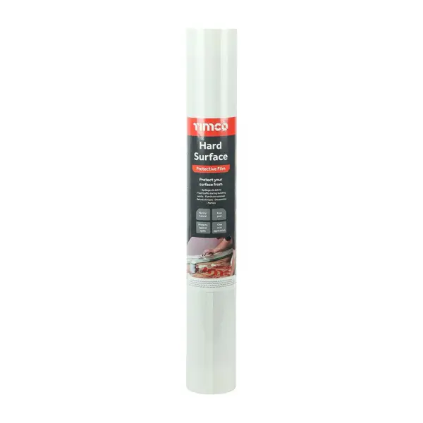 Timco - Film de protection pour surfaces dures, 50m x 0,6m