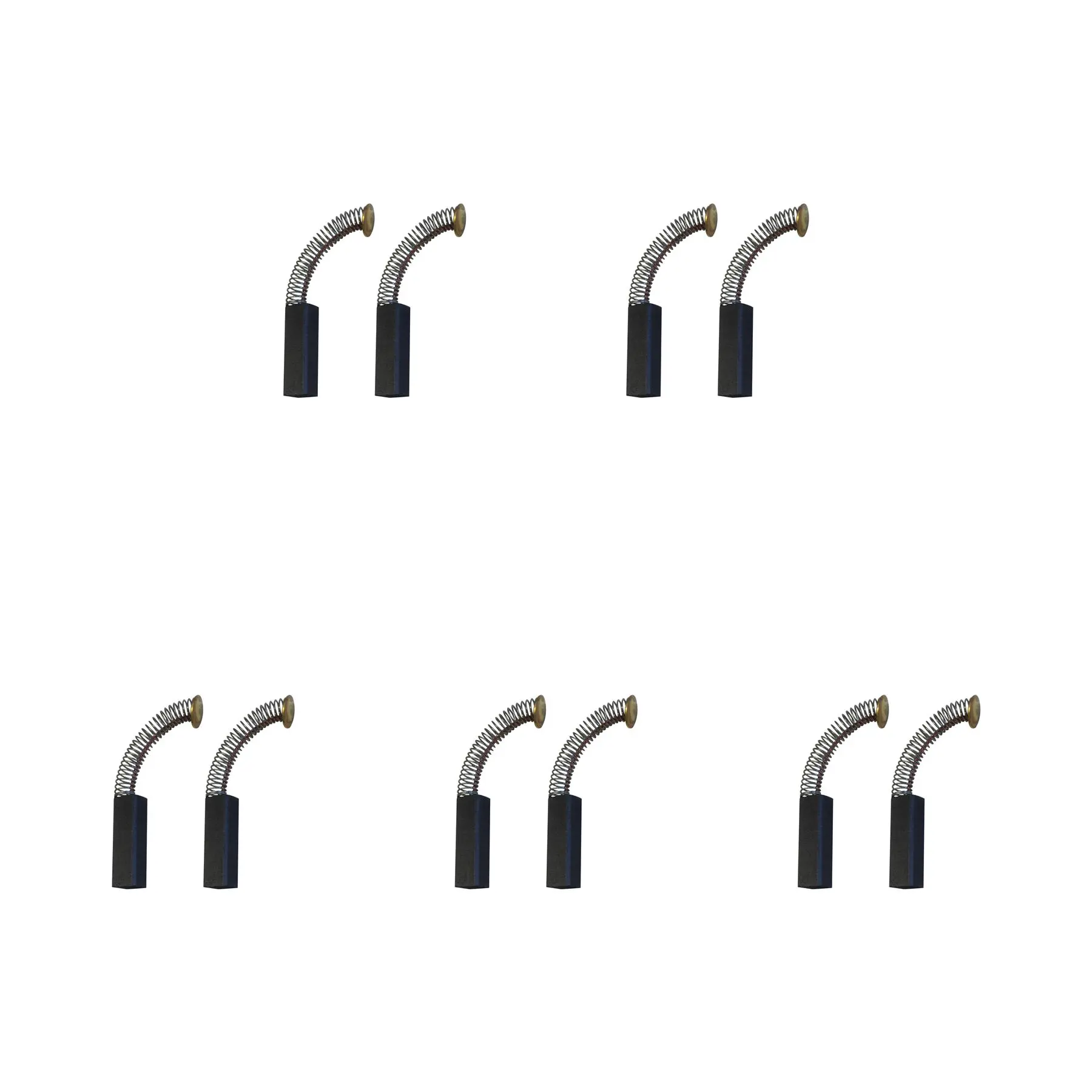 CarbonBr Escovas de Carvão de Substituição para Misturadora, 6 x 7 x 22mm (Pac.