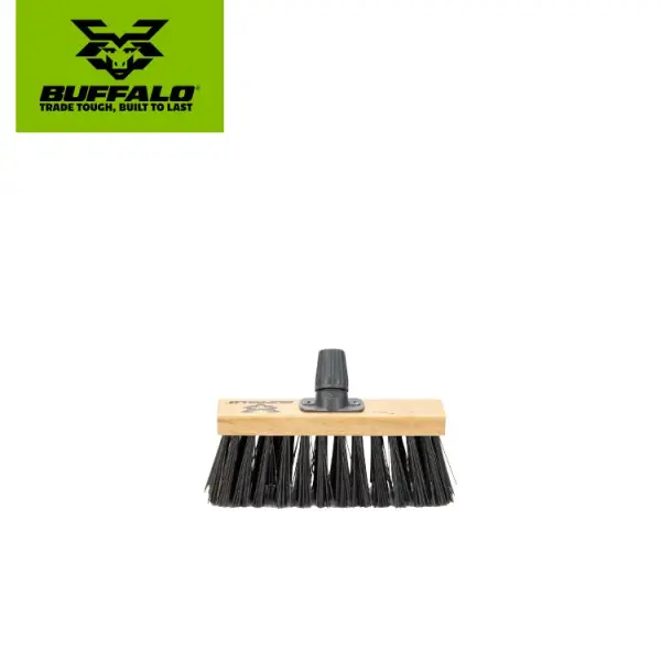 Buffalo 10,5 Zoll (27 cm) Steifes PVC Kehrbesatz-Fegkopf