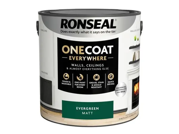 Vernice Ronseal Una Manica per Tutto 2.5L - Evergreen