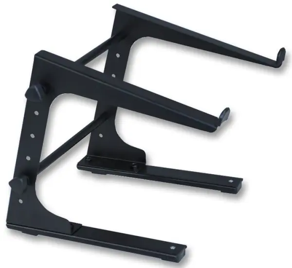 SOUNDLAB Fixed Height DJ Laptop Stand with Carry Bag